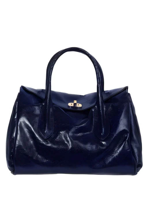 Accordion Bag Navy Large
