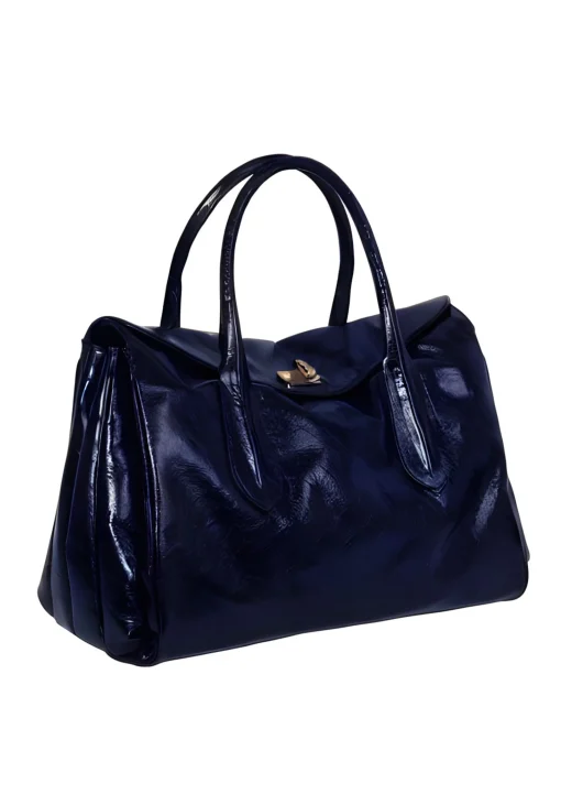 Accordion Bag Navy Large