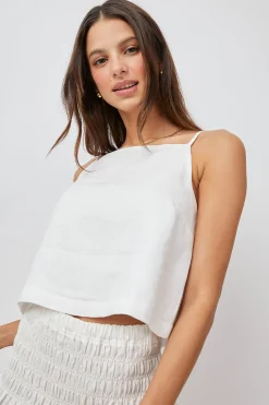 Adelina Top White