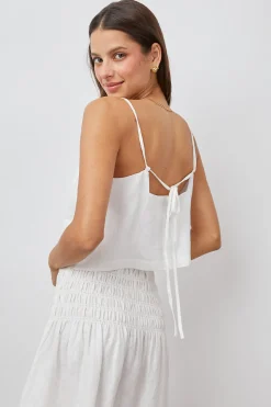 Adelina Top White
