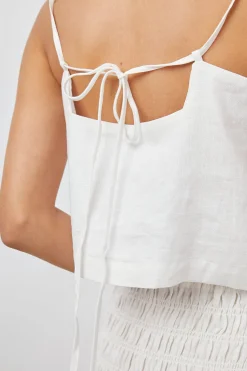 Adelina Top White