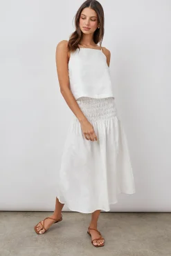 Adelina Top White