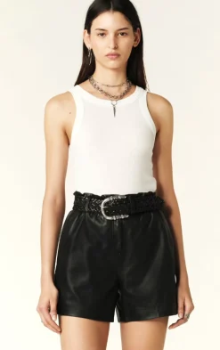 Aglae High-Waisted Shorts