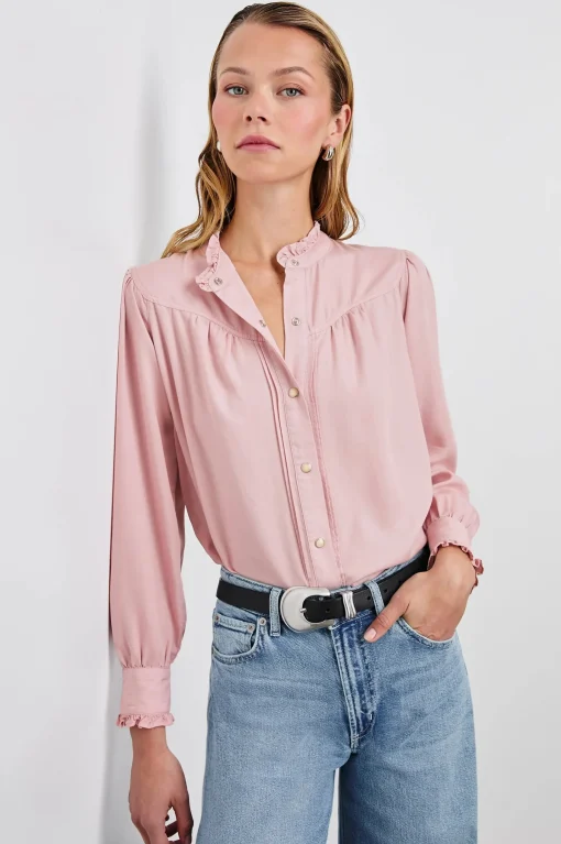 Alanna Shirt Dusty Rose