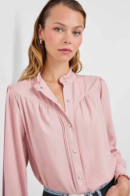 Alanna Shirt Dusty Rose