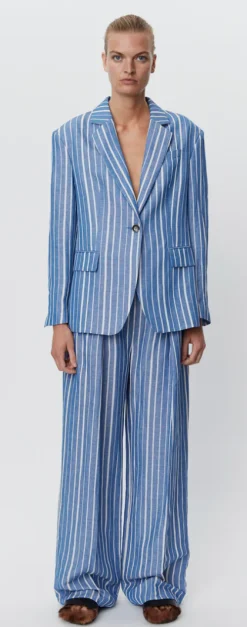Allen Linen Stripe Surf