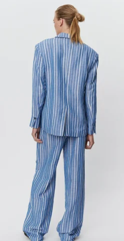 Allen Linen Stripe Surf