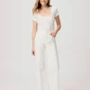 Anessa 31' Raw Hem Tonal Ecru