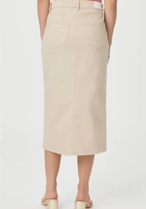 Angela Midi Skirt Soft Beige