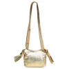 Anisha Bow Detail Crossbody Gold