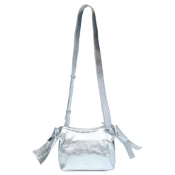 Anisha Bow Detail Crossbody Silver