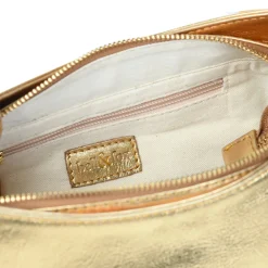 Anisha Bow Detail Crossbody Gold