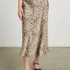 Anya Skirt Champagne Leopard