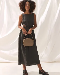 Anzola Dress Charcoal