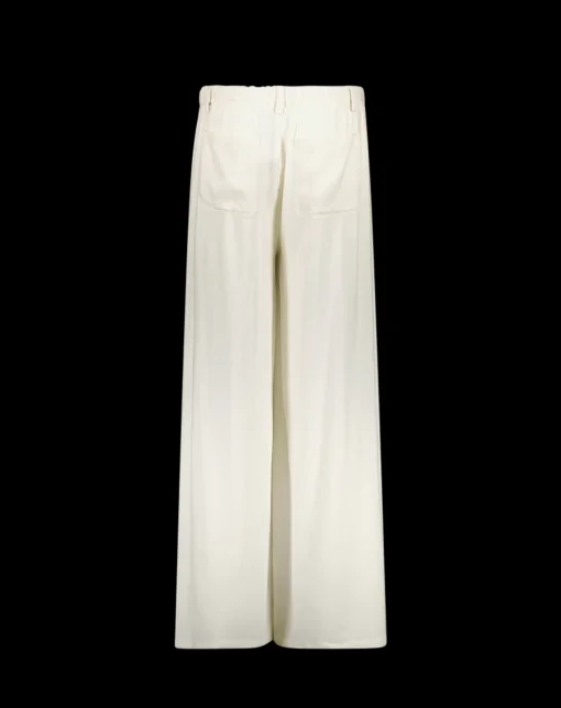 Ariel Wide Leg Trousers Natural