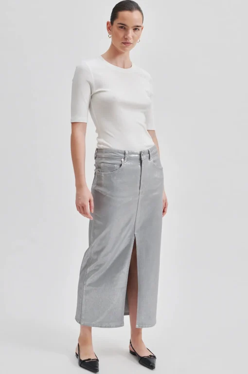Aspect Skirt Silver
