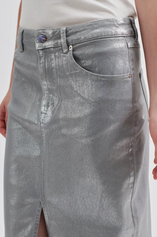 Aspect Skirt Silver
