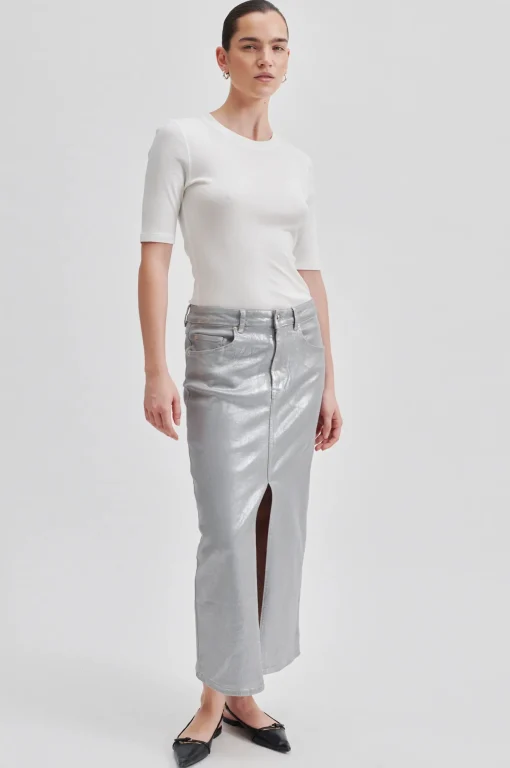 Aspect Skirt Silver