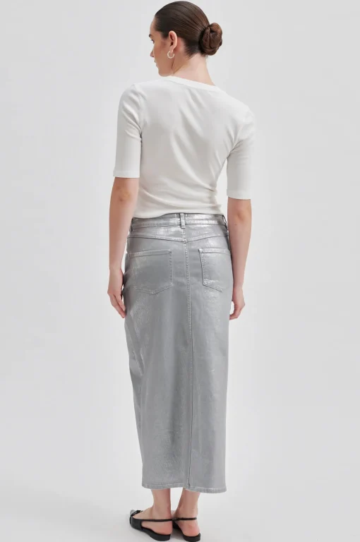 Aspect Skirt Silver