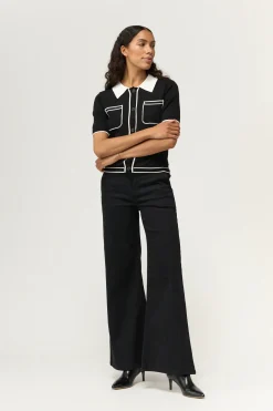Asta Swan Jeans Black Forever