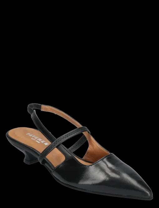 Aurelia Slingback Heel Black