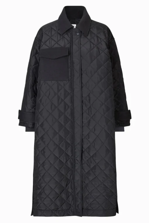 Becca Collar Coat Vulcan
