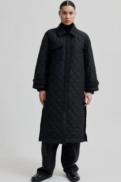 Becca Collar Coat Vulcan