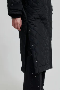 Becca Collar Coat Vulcan