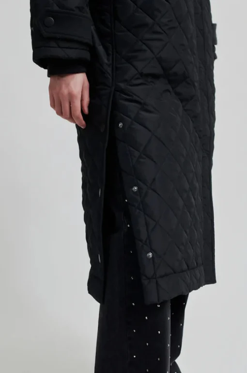 Becca Collar Coat Vulcan