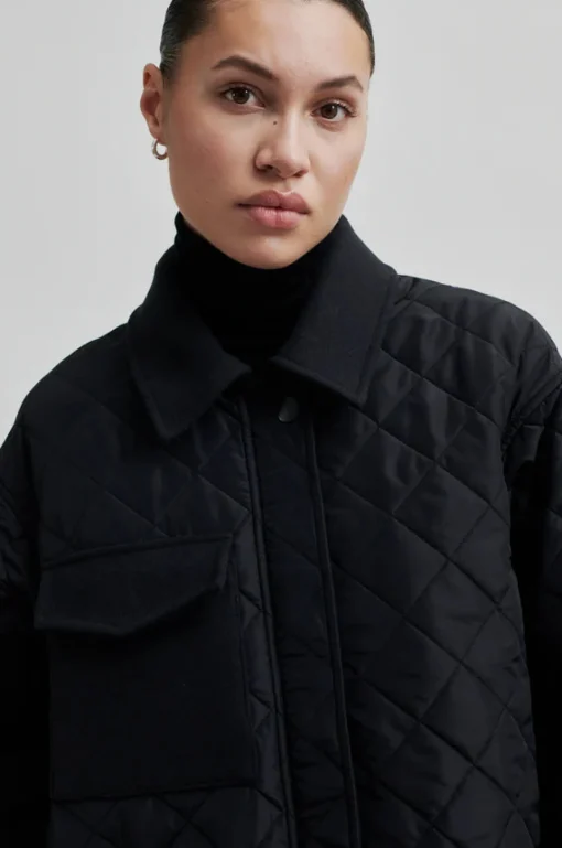 Becca Collar Coat Vulcan