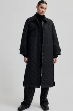 Becca Collar Coat Vulcan