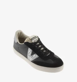Berlin Faux Leather/Shearling Cyclist Negro