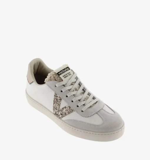 Berlin Faux Leather/Shearling Cyclist Hielo