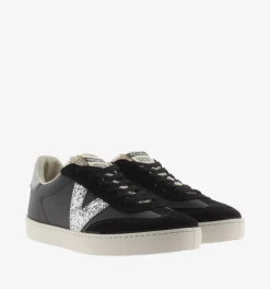 Berlin Faux Leather/Shearling Cyclist Negro