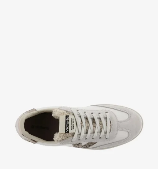 Berlin Faux Leather/Shearling Cyclist Hielo