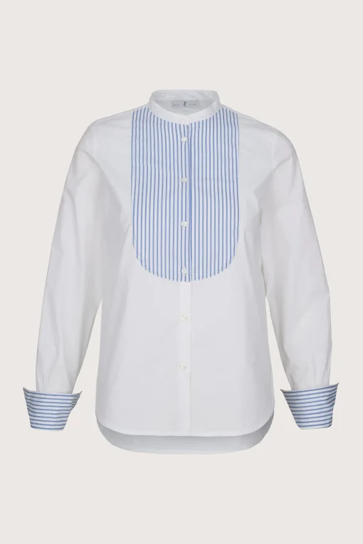 Bib Shirt Light Blue Stripe