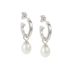 Biography Hoop Earrings