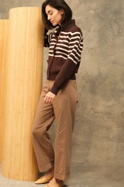 Birkin Weekend Pant 32" Woodbrown