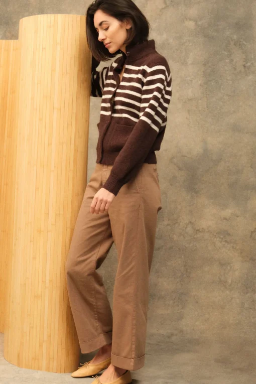 Birkin Weekend Pant 32" Woodbrown
