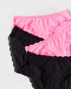 Black & Pink Knicker Box