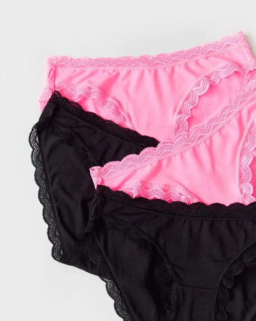Black & Pink Knicker Box