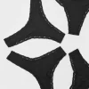 Black Four Pack Thong Box