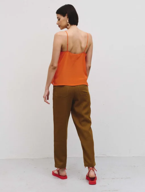 Bob Tank Top Orange