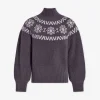 Bowen Fairisle Pullover Grey Marl