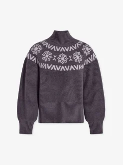 Bowen Fairisle Pullover Grey Marl