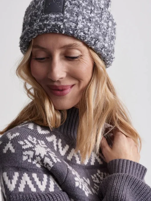 Bowen Fairisle Pullover Grey Marl