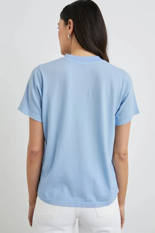 Boyfriend Tee Blue LA Postcard