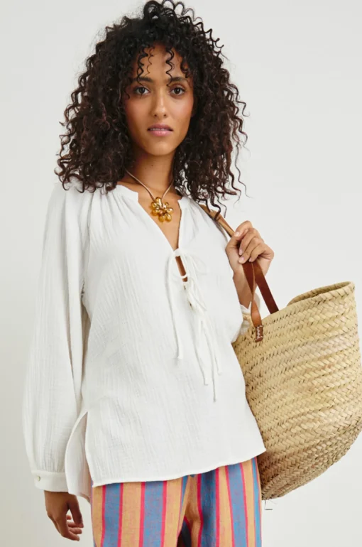Brielle Top White