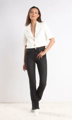 Brooke 34 Jeans Black Denim