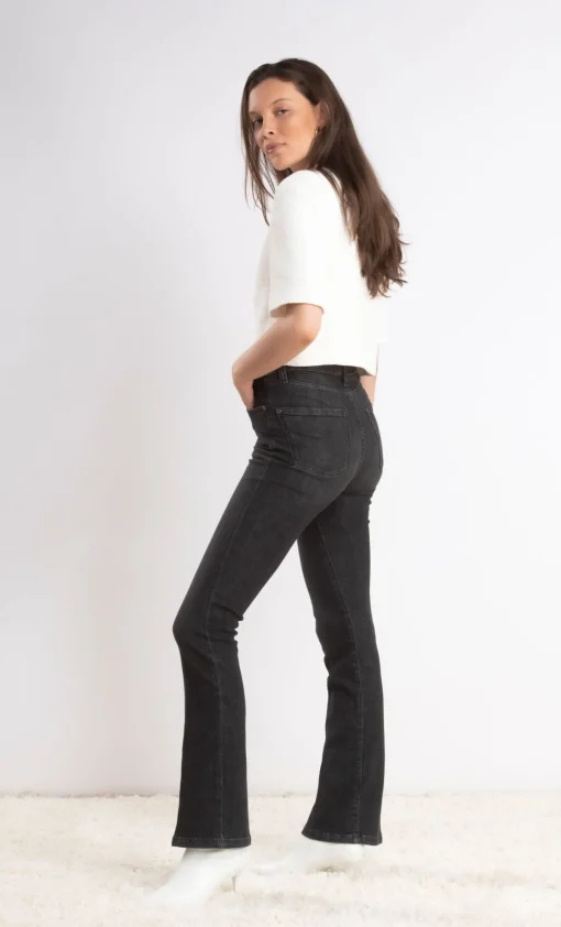 Brooke 34 Jeans Black Denim